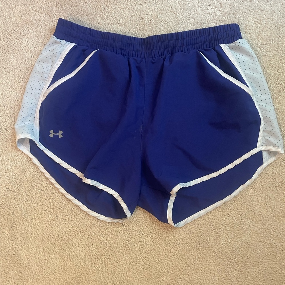 Blue Under Armour Running Shorts